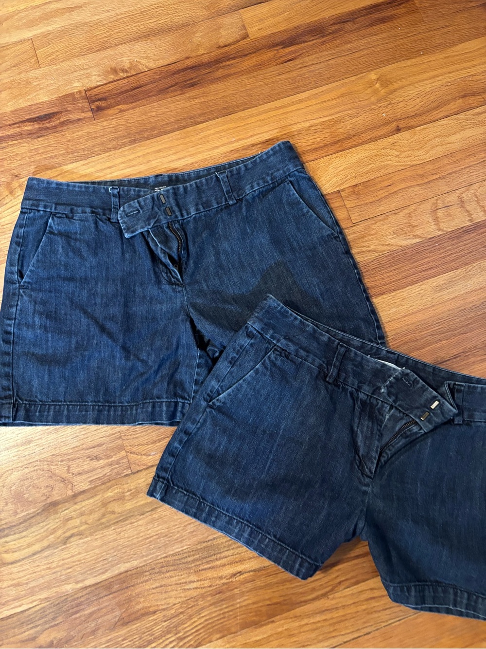 2-Pack LOFT Denim Shorts- Ann Taylor